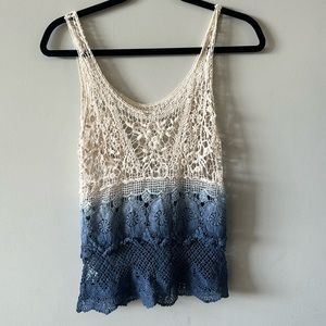 Ombré tank top